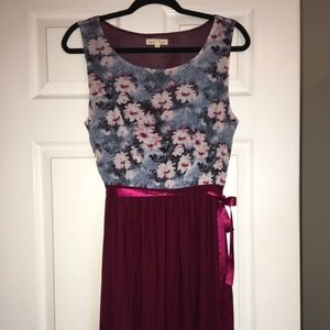 Unique impressionist minidress